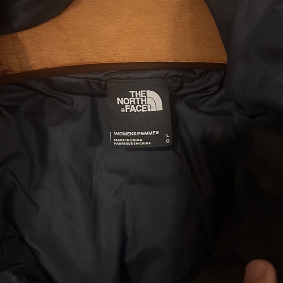 The North Face Women Dealio Down Parka Coat Aviator Navy - Picture 6 of 9